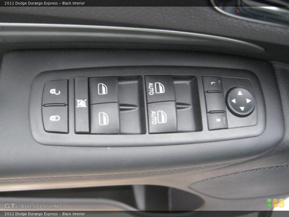 Black Interior Controls for the 2011 Dodge Durango Express #47286510
