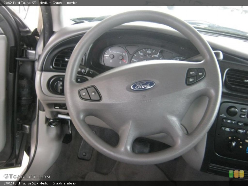 Medium Graphite Interior Steering Wheel for the 2002 Ford Taurus SE #47288724