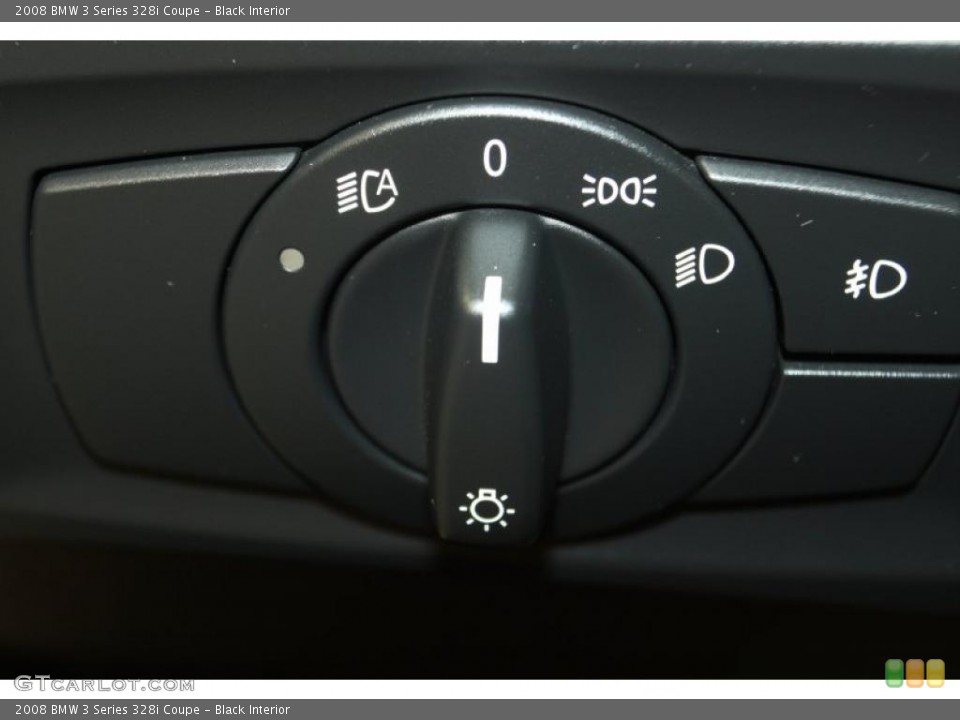 Black Interior Controls for the 2008 BMW 3 Series 328i Coupe #47289345