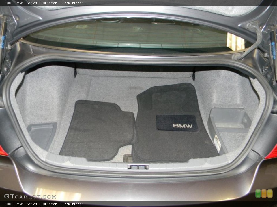 Black Interior Trunk for the 2006 BMW 3 Series 330i Sedan #47290563