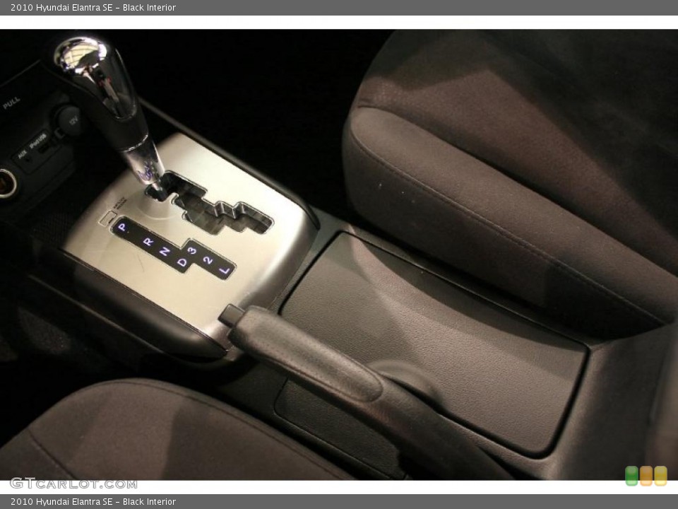 Black Interior Transmission for the 2010 Hyundai Elantra SE #47292905