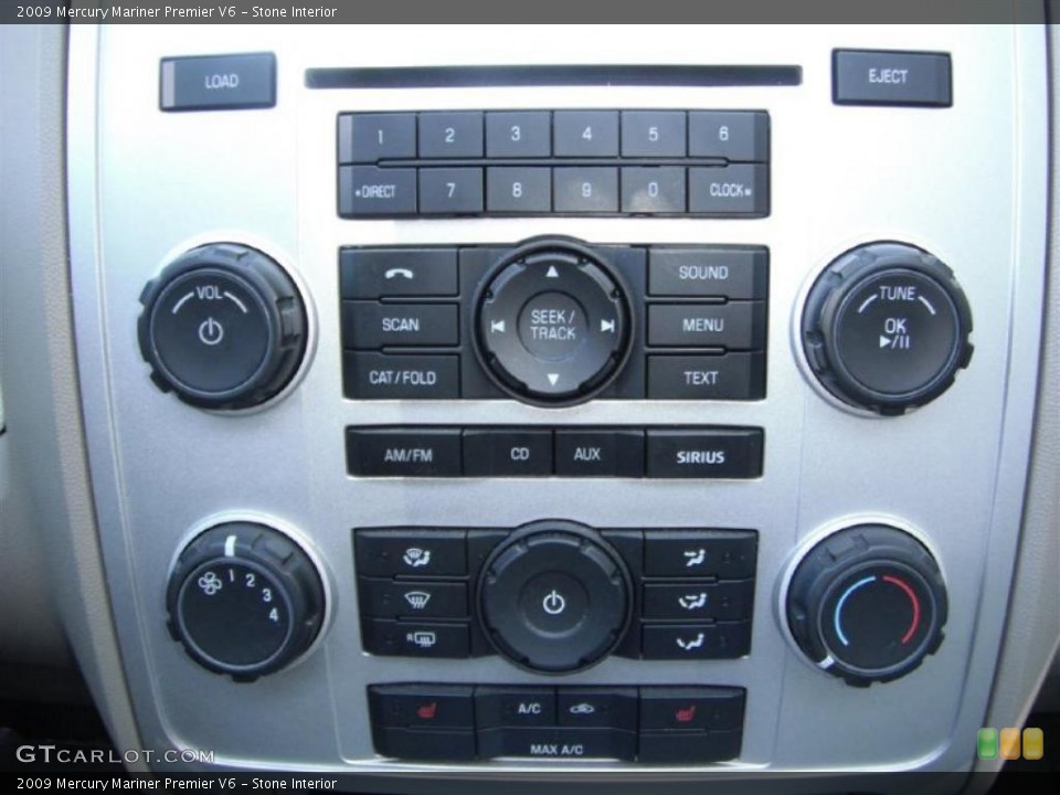 Stone Interior Controls for the 2009 Mercury Mariner Premier V6 #47293433