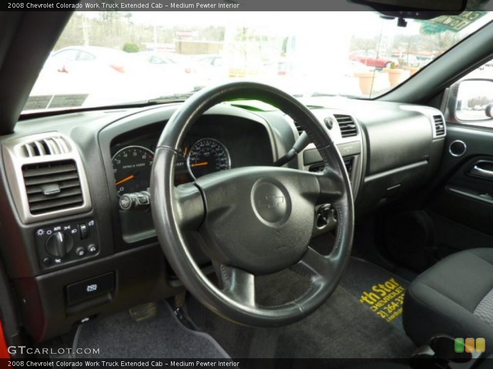 Medium Pewter Interior Steering Wheel for the 2008 Chevrolet Colorado Work Truck Extended Cab #47294729