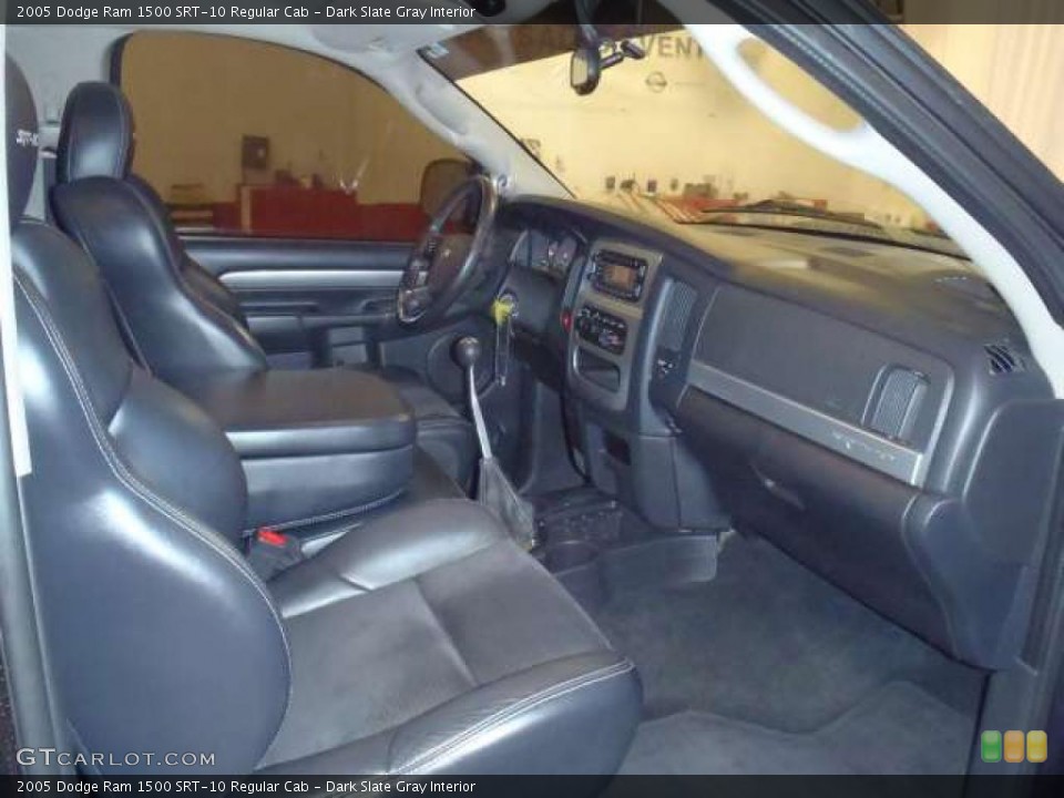 Dark Slate Gray Interior Photo for the 2005 Dodge Ram 1500 SRT-10 Regular Cab #47294750