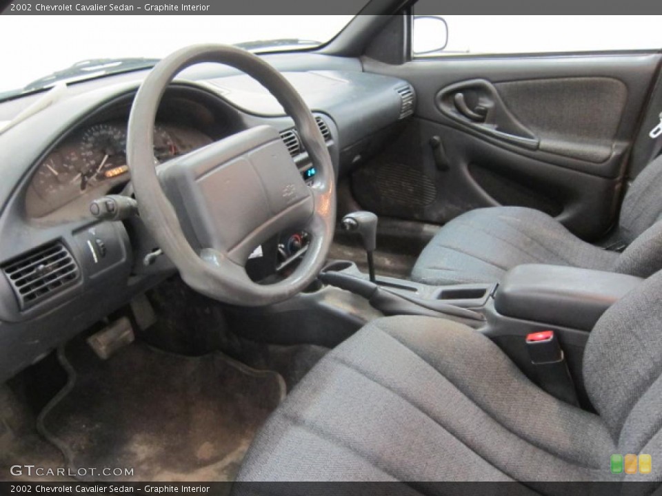 Graphite Interior Photo for the 2002 Chevrolet Cavalier Sedan #47295761