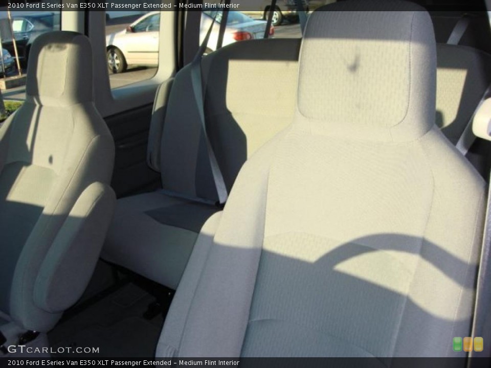 Medium Flint Interior Photo for the 2010 Ford E Series Van E350 XLT Passenger Extended #47295854