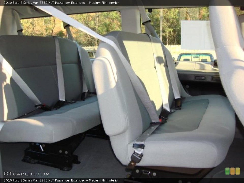 Medium Flint Interior Photo for the 2010 Ford E Series Van E350 XLT Passenger Extended #47295899