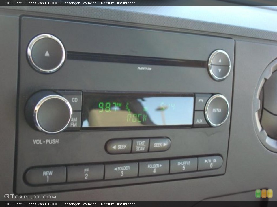 Medium Flint Interior Controls for the 2010 Ford E Series Van E350 XLT Passenger Extended #47295959