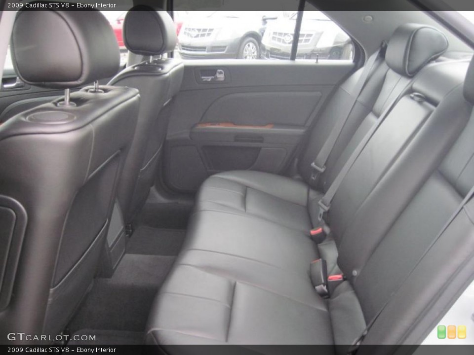 Ebony Interior Photo for the 2009 Cadillac STS V8 #47296454