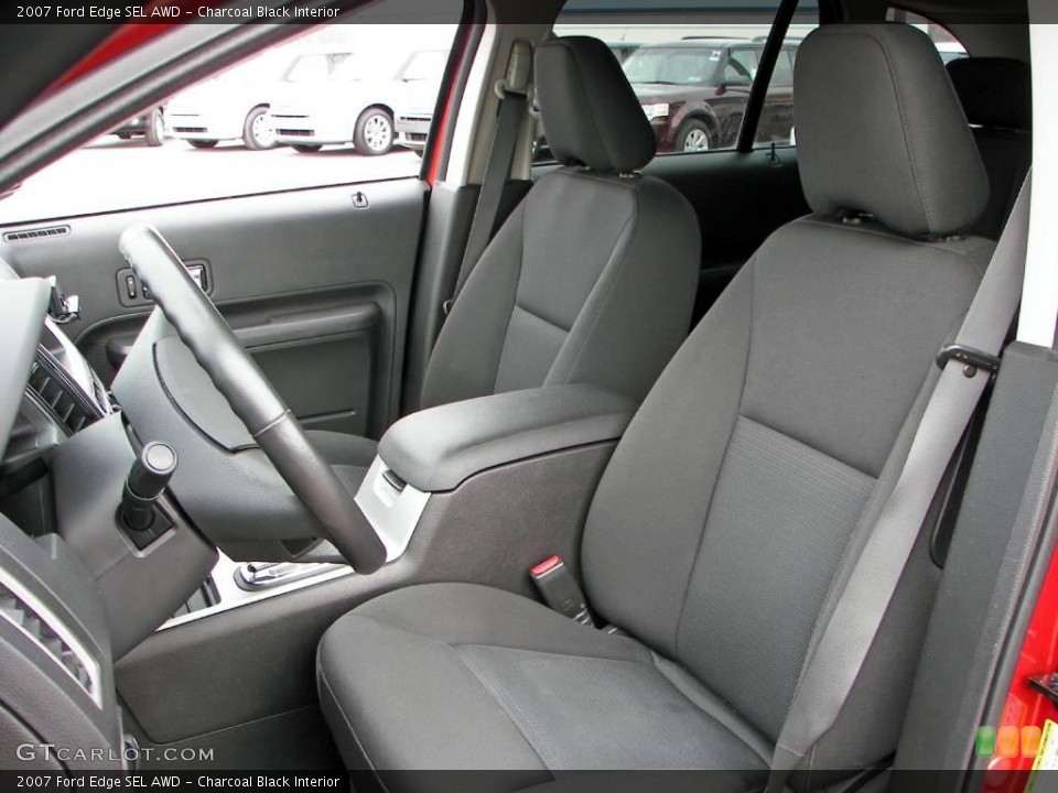 Charcoal Black Interior Front Seat for the 2007 Ford Edge SEL AWD #4729772