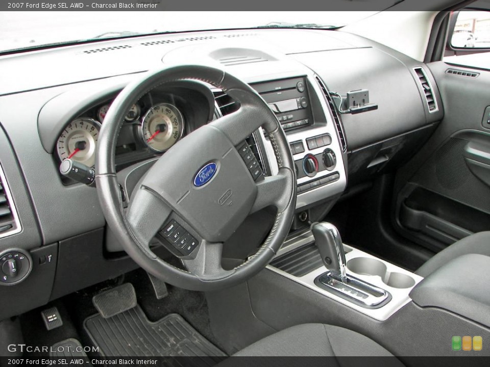 Charcoal Black Interior Dashboard for the 2007 Ford Edge SEL AWD #4729777