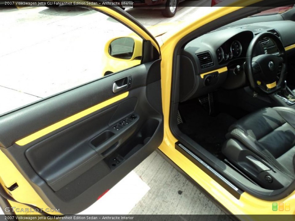 Anthracite Interior Photo for the 2007 Volkswagen Jetta GLI Fahrenheit Edition Sedan #47297771