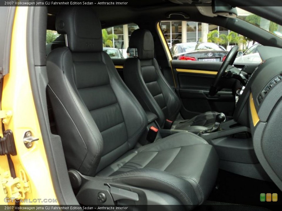 Anthracite Interior Photo for the 2007 Volkswagen Jetta GLI Fahrenheit Edition Sedan #47297831