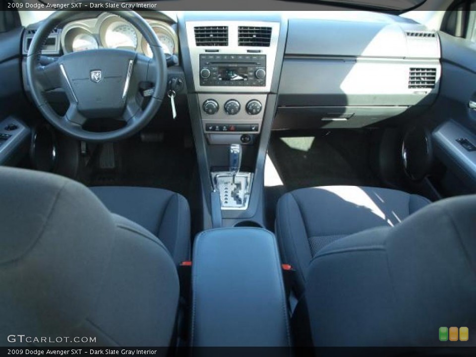 Dark Slate Gray Interior Dashboard for the 2009 Dodge Avenger SXT #47298188