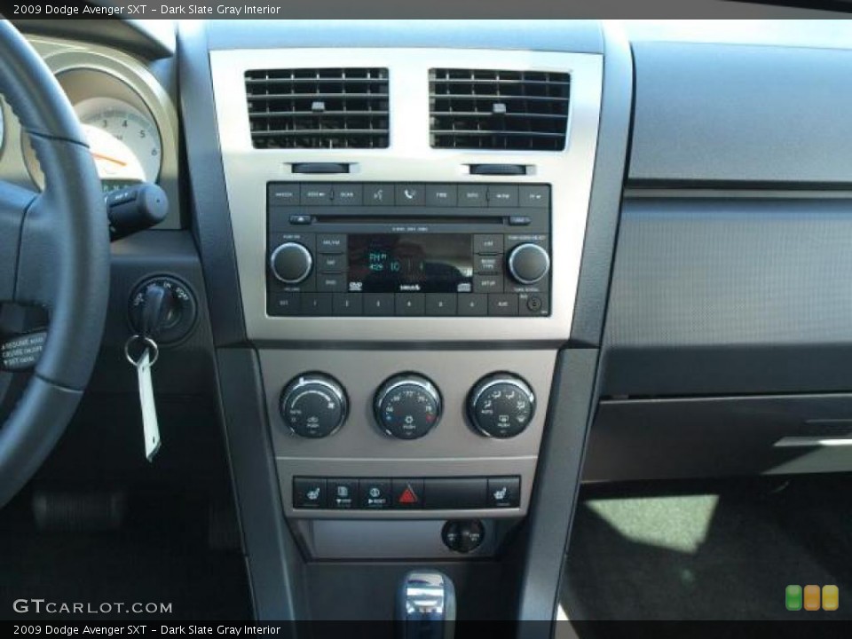 Dark Slate Gray Interior Controls for the 2009 Dodge Avenger SXT #47298218
