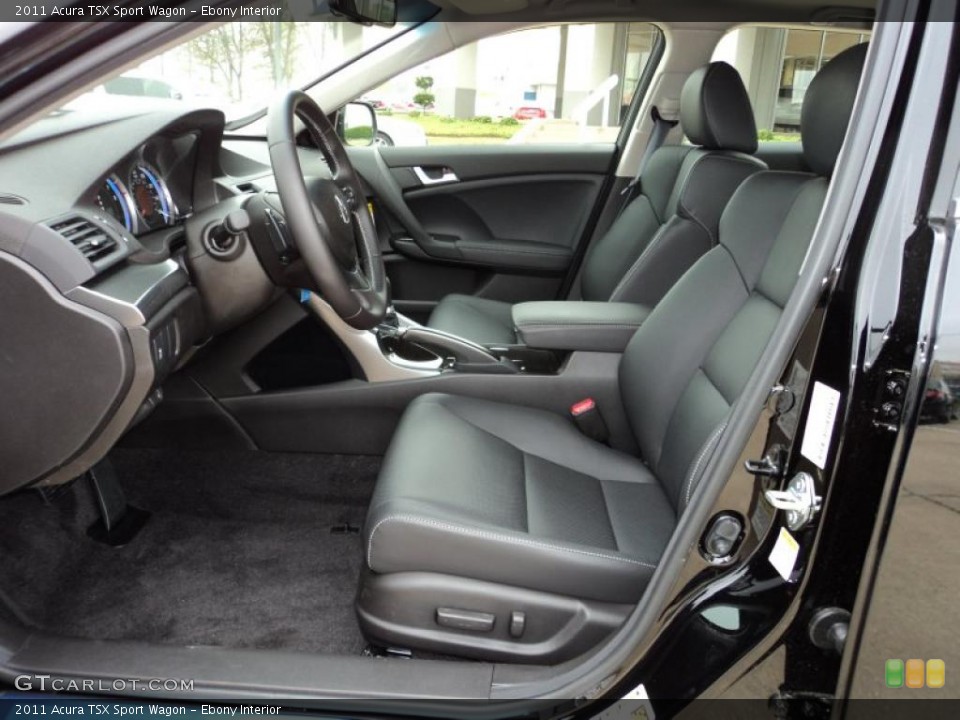 Ebony Interior Photo for the 2011 Acura TSX Sport Wagon #47298263