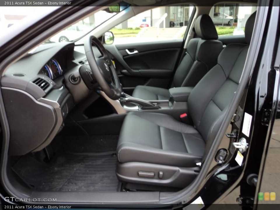 Ebony Interior Photo for the 2011 Acura TSX Sedan #47298383