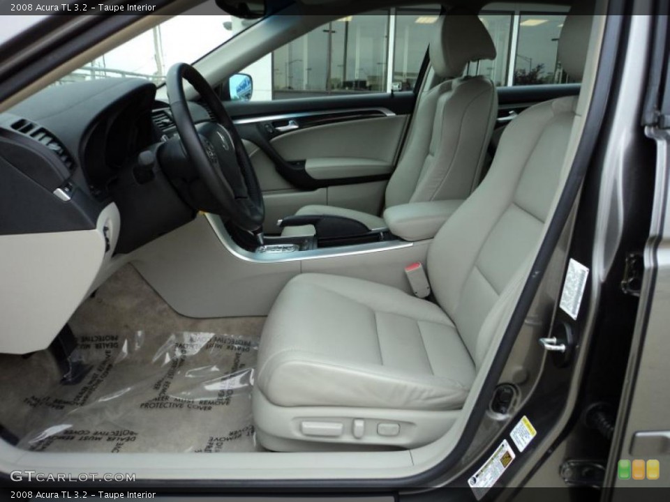 Taupe Interior Photo for the 2008 Acura TL 3.2 #47299373