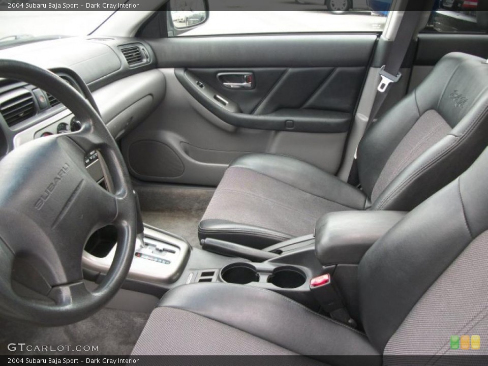 Dark Gray Interior Photo for the 2004 Subaru Baja Sport #47300996