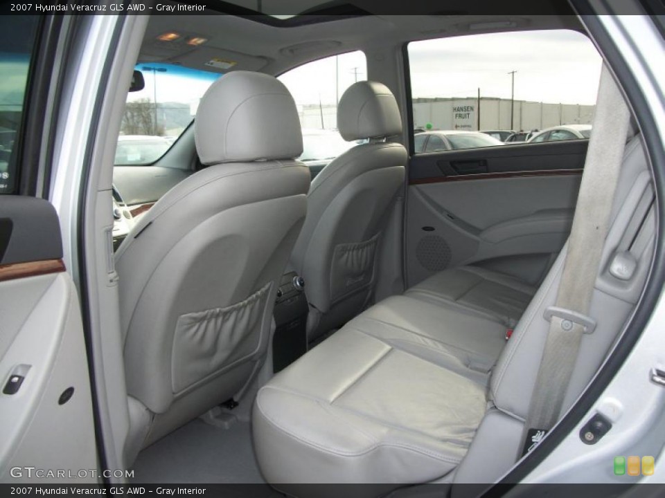 Gray Interior Photo for the 2007 Hyundai Veracruz GLS AWD #47301347