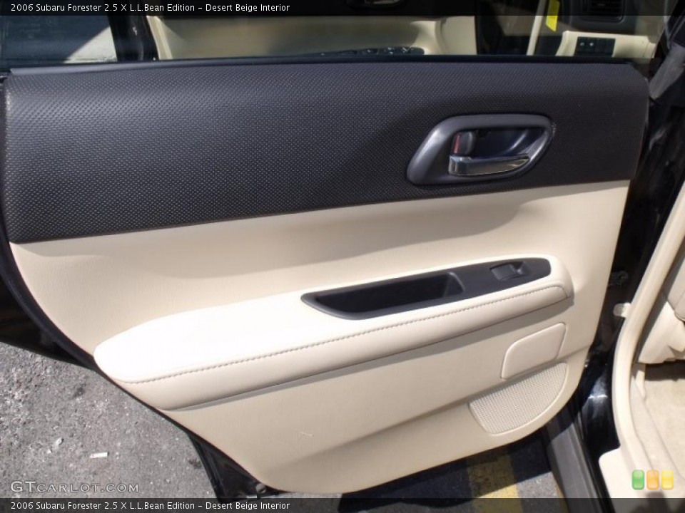 Desert Beige Interior Door Panel for the 2006 Subaru Forester 2.5 X L.L.Bean Edition #47303534