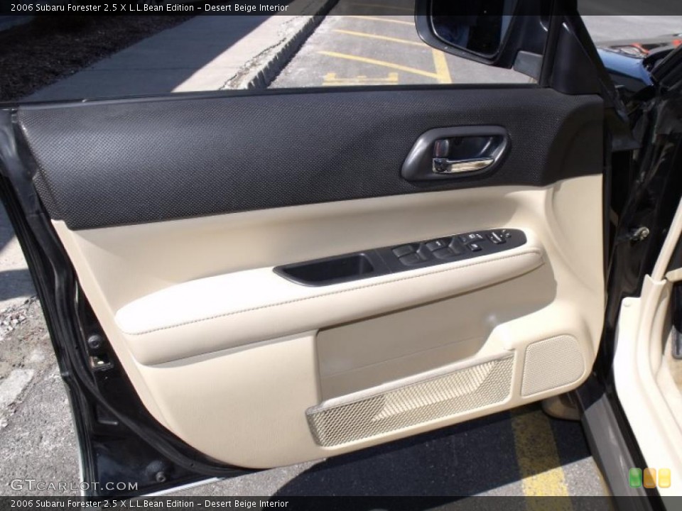 Desert Beige Interior Door Panel for the 2006 Subaru Forester 2.5 X L.L.Bean Edition #47303549