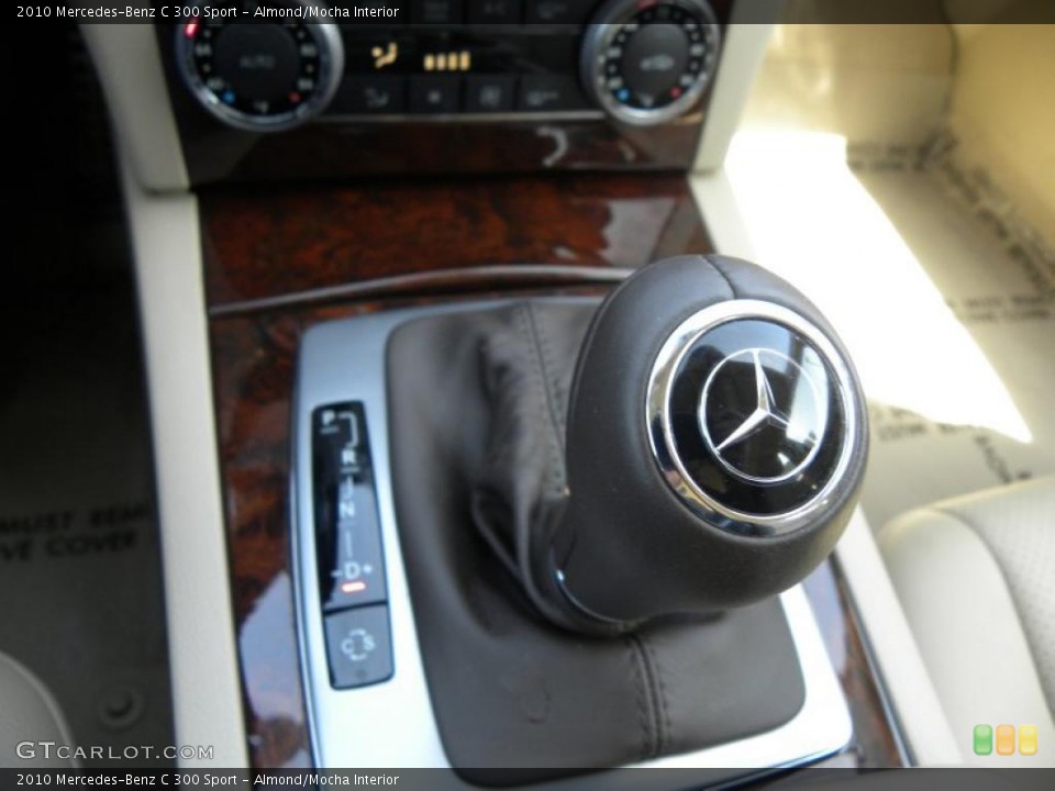 Almond/Mocha Interior Transmission for the 2010 Mercedes-Benz C 300 Sport #47304956