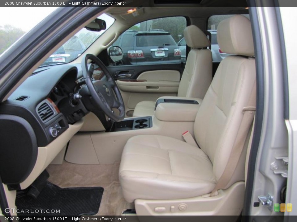 Light Cashmere/Ebony Interior Photo for the 2008 Chevrolet Suburban 1500 LT #47305400