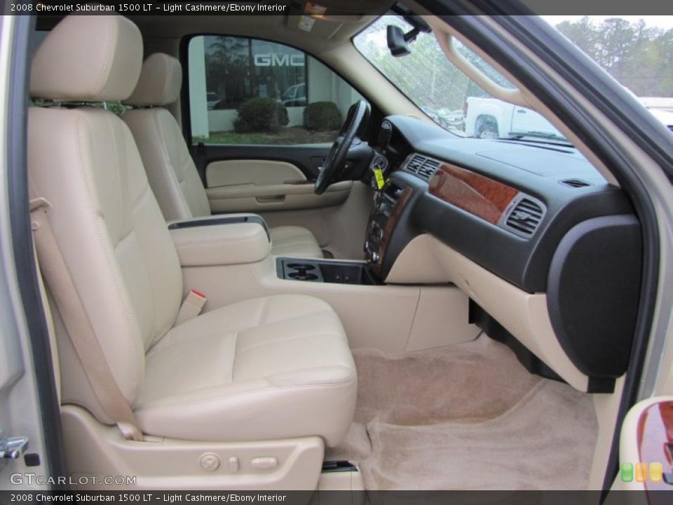 Light Cashmere/Ebony Interior Photo for the 2008 Chevrolet Suburban 1500 LT #47305550