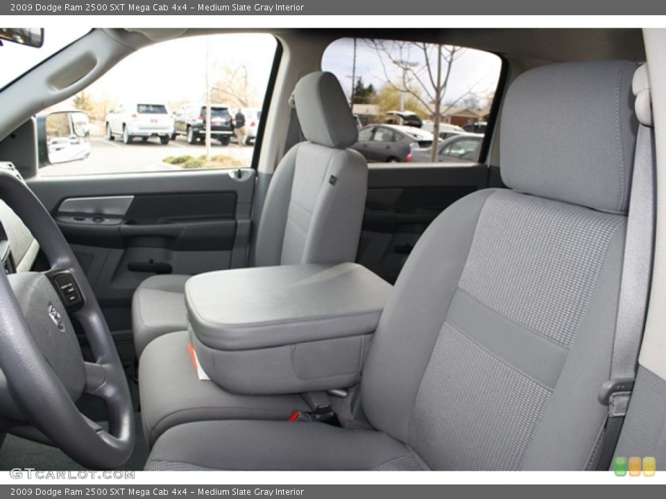 Medium Slate Gray Interior Photo for the 2009 Dodge Ram 2500 SXT Mega Cab 4x4 #47306663