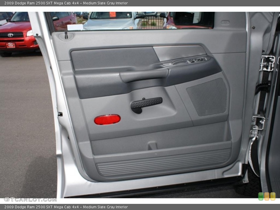 Medium Slate Gray Interior Door Panel for the 2009 Dodge Ram 2500 SXT Mega Cab 4x4 #47306760