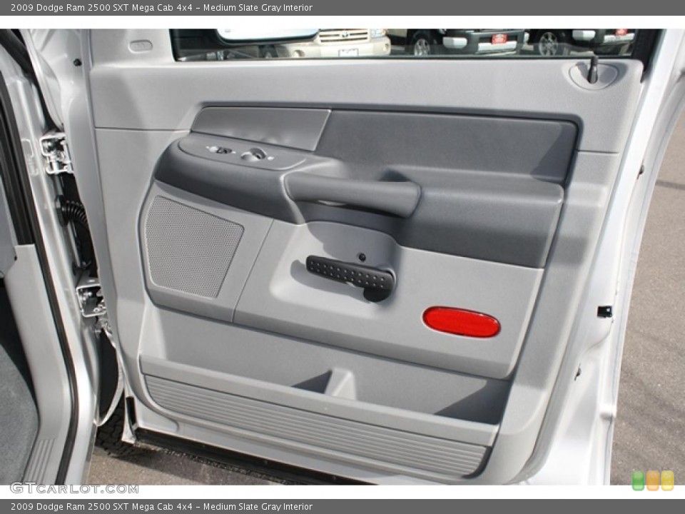 Medium Slate Gray Interior Door Panel for the 2009 Dodge Ram 2500 SXT Mega Cab 4x4 #47306777