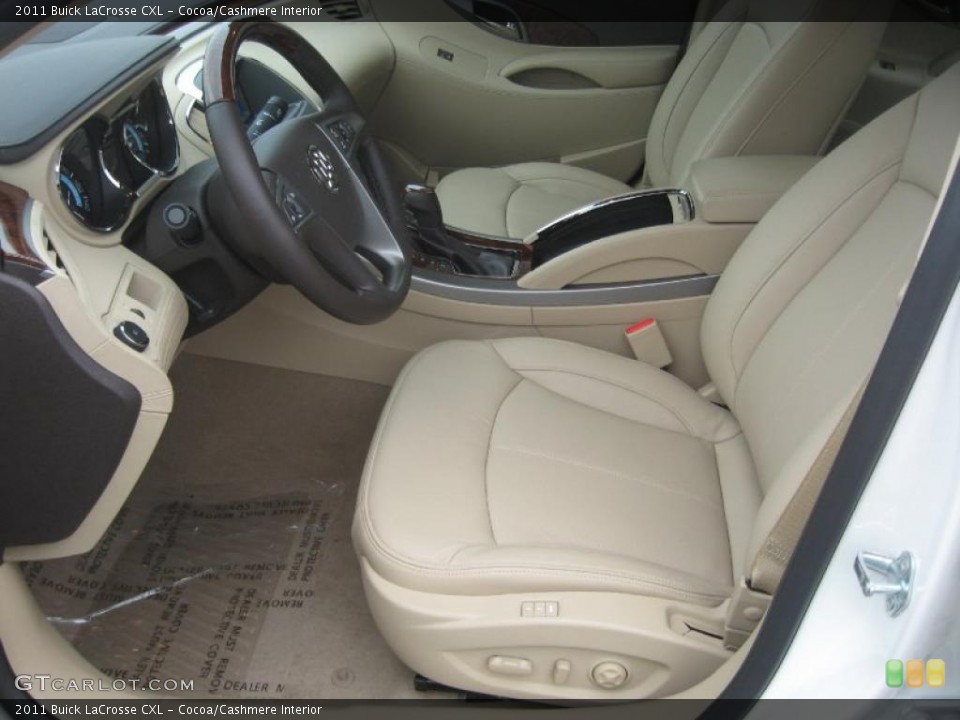 Cocoa/Cashmere Interior Photo for the 2011 Buick LaCrosse CXL #47307509
