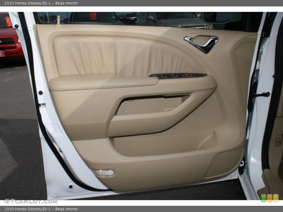 Beige Interior Door Panel for the 2010 Honda Odyssey EX-L #47307873