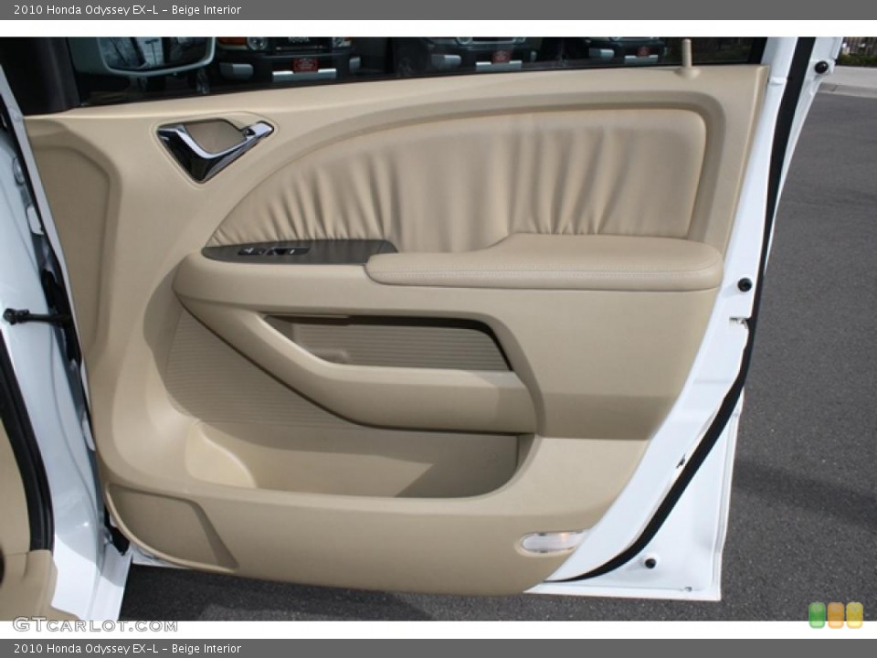 Beige Interior Door Panel for the 2010 Honda Odyssey EX-L #47307890