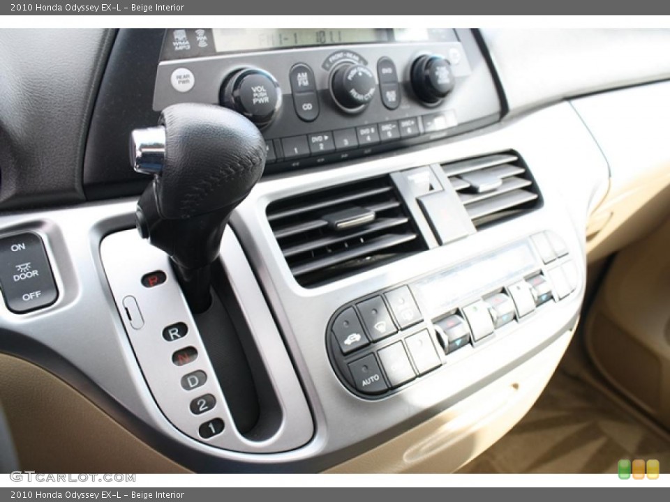 Beige Interior Transmission for the 2010 Honda Odyssey EX-L #47308016