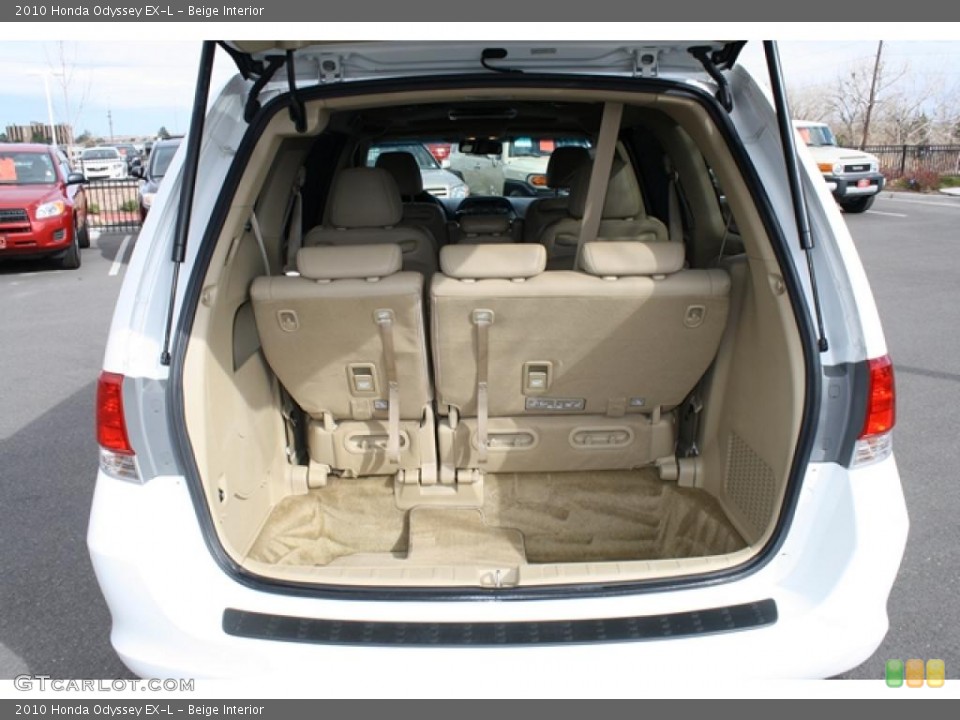 Beige Interior Trunk for the 2010 Honda Odyssey EX-L #47308163