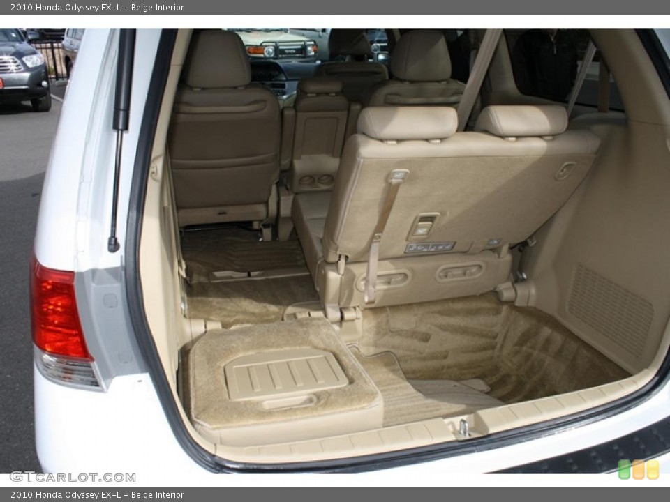 Beige Interior Trunk for the 2010 Honda Odyssey EX-L #47308181