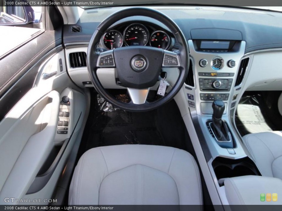 Light Titanium/Ebony Interior Dashboard for the 2008 Cadillac CTS 4 AWD Sedan #47308604