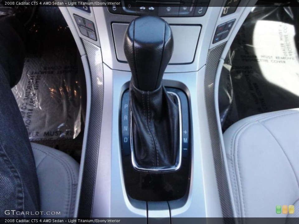 Light Titanium/Ebony Interior Transmission for the 2008 Cadillac CTS 4 AWD Sedan #47308724