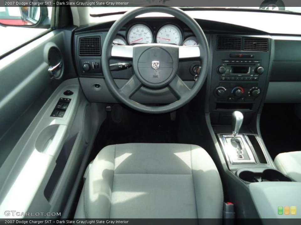 Dark Slate Gray/Light Slate Gray Interior Dashboard for the 2007 Dodge Charger SXT #47308952