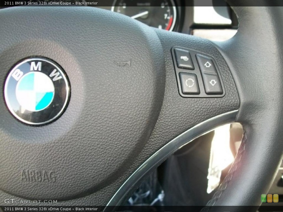Black Interior Controls for the 2011 BMW 3 Series 328i xDrive Coupe #47309108