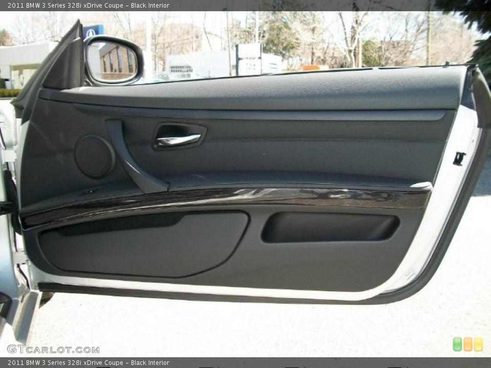 Black Interior Door Panel for the 2011 BMW 3 Series 328i xDrive Coupe #47309216