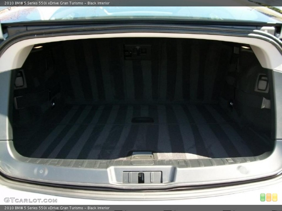 Black Interior Trunk for the 2010 BMW 5 Series 550i xDrive Gran Turismo #47309765