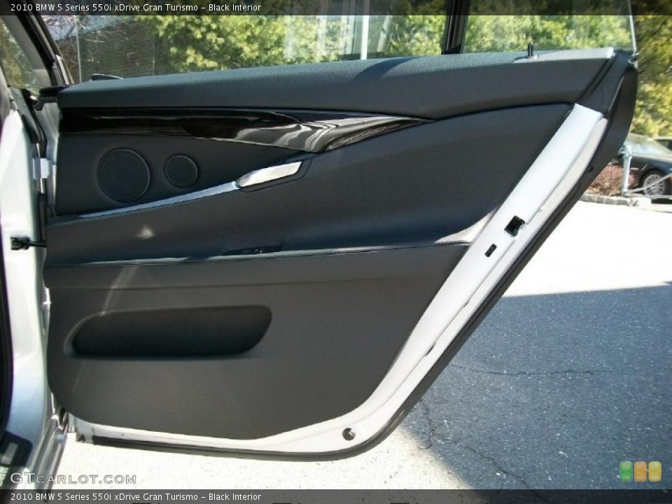 Black Interior Door Panel for the 2010 BMW 5 Series 550i xDrive Gran Turismo #47309792