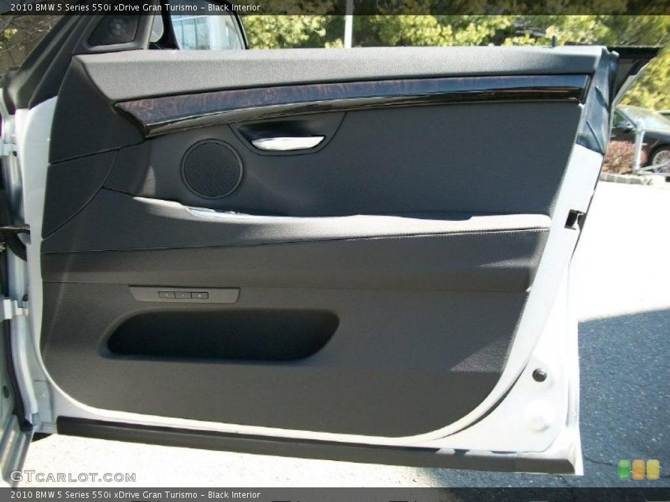 Black Interior Door Panel for the 2010 BMW 5 Series 550i xDrive Gran Turismo #47309823