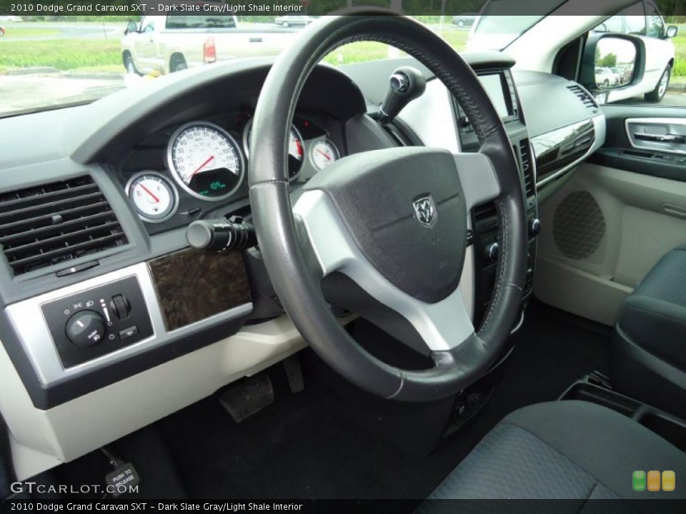 Dark Slate Gray/Light Shale Interior Steering Wheel for the 2010 Dodge Grand Caravan SXT #47309840