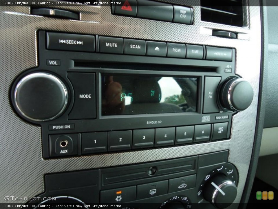 Dark Slate Gray/Light Graystone Interior Controls for the 2007 Chrysler 300 Touring #47311190