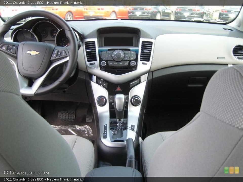Medium Titanium Interior Dashboard for the 2011 Chevrolet Cruze ECO #47311217