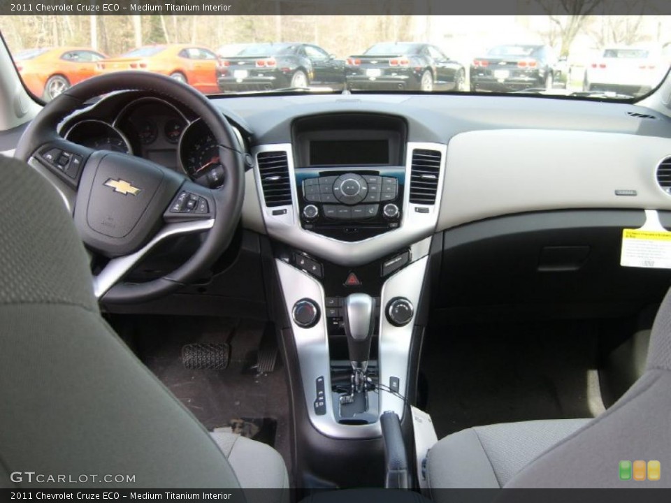 Medium Titanium Interior Dashboard for the 2011 Chevrolet Cruze ECO #47311277